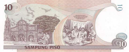 Philippinen 10 Piso 1998 p187c